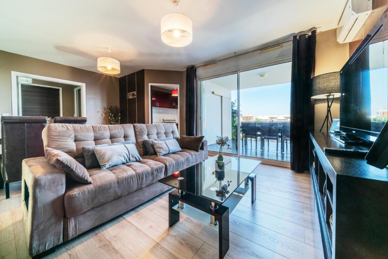 T2 Classe 4 Etoiles Avec Jardin, Piscine, Vue Mer A Saint-Gilles-Les-Bains Zewnętrze zdjęcie